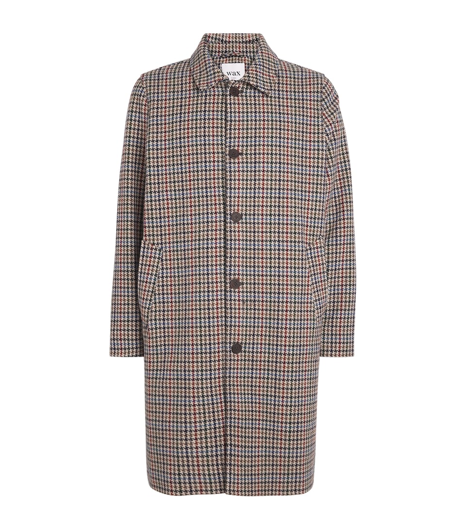 Houndstooth Overcoat