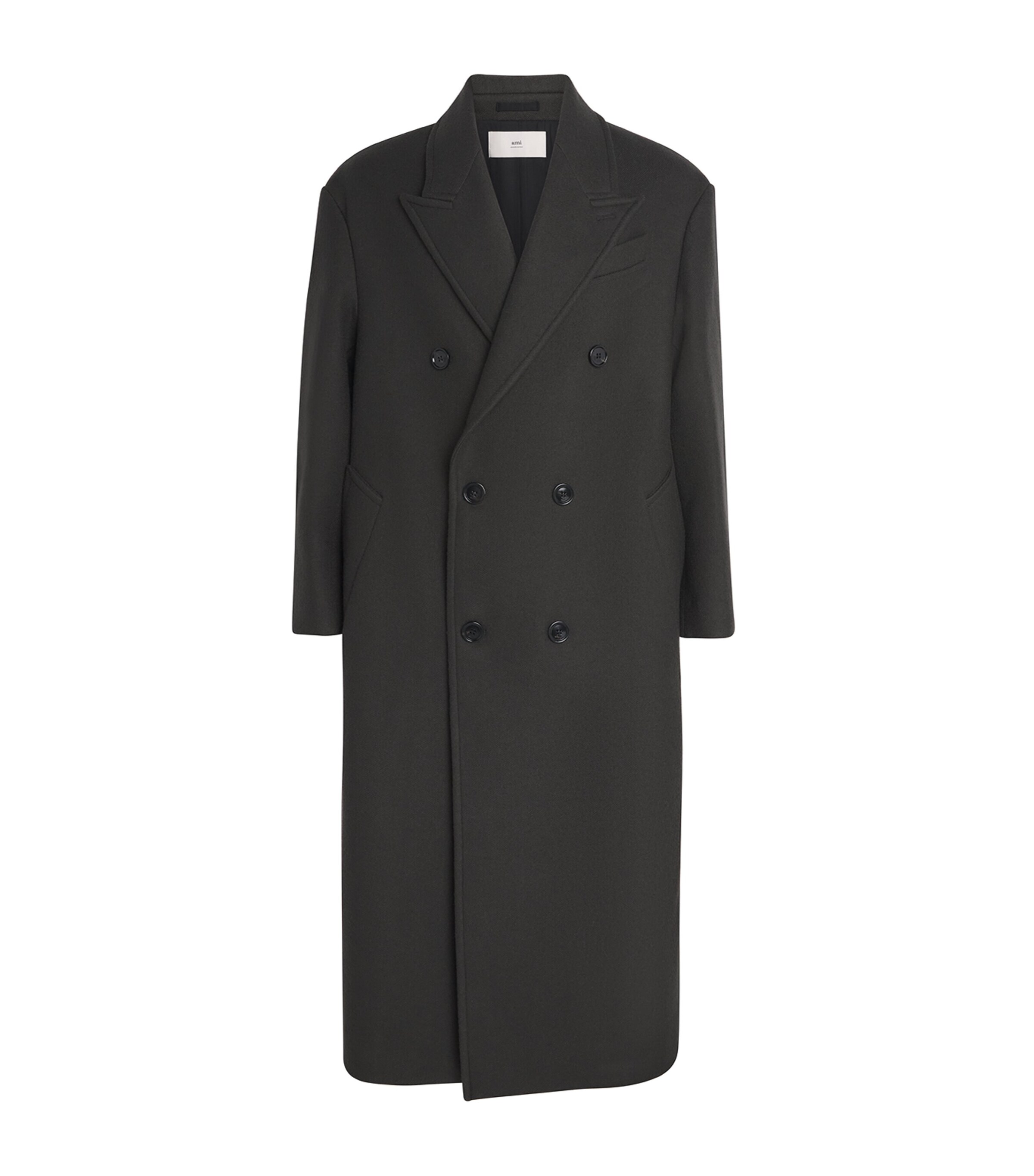 Boiled Wool Overcoat