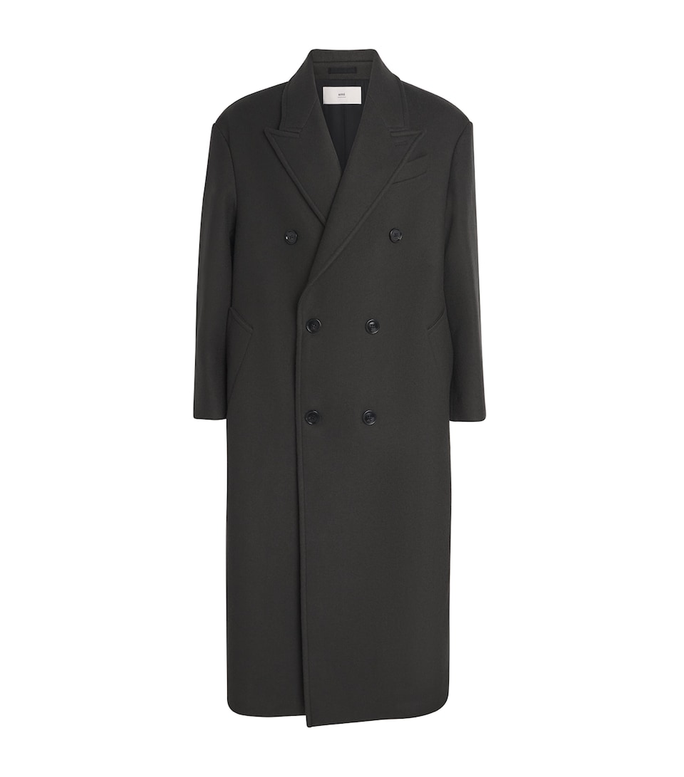 Boiled Wool Overcoat