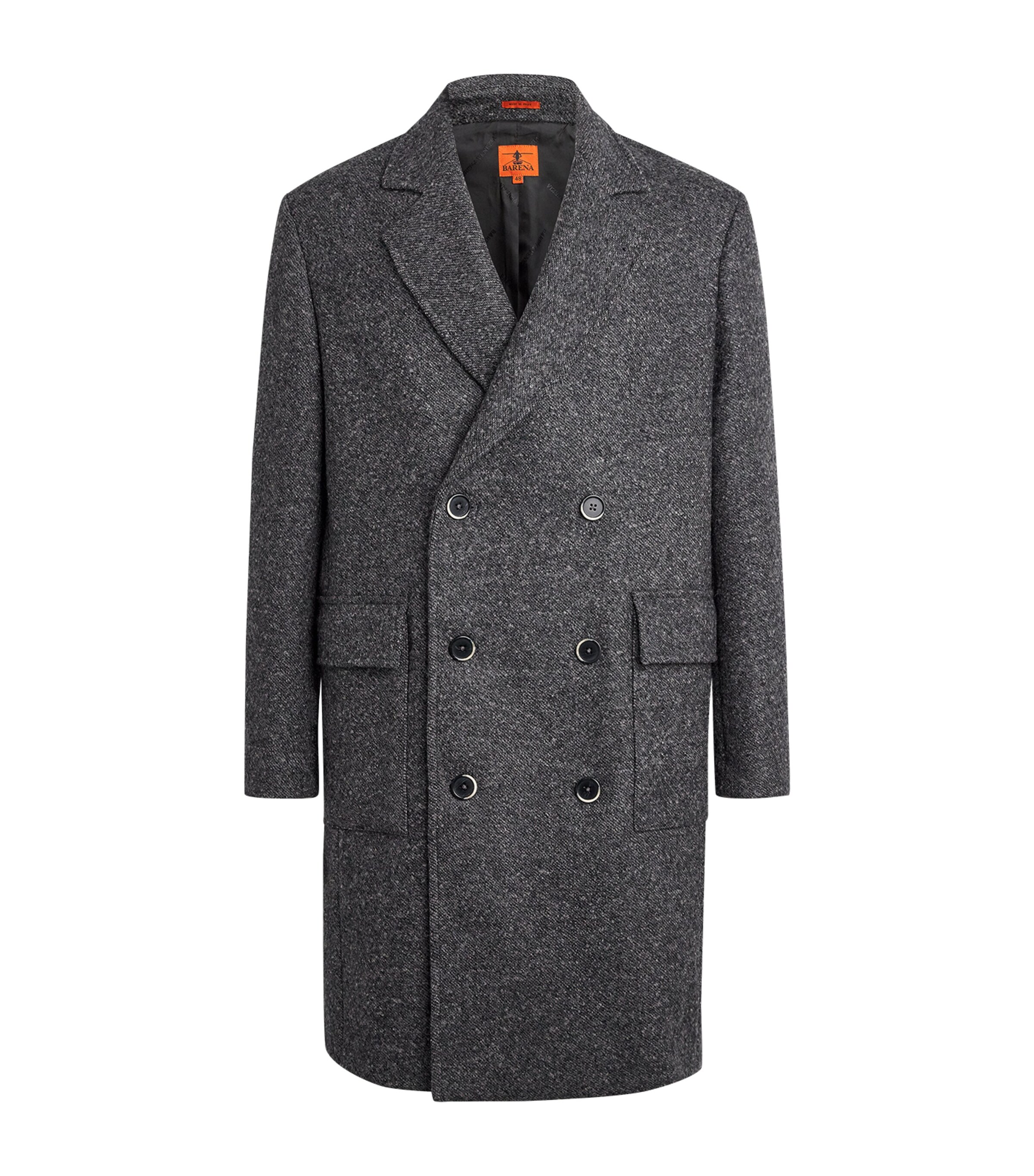 Wool-Blend Overcoat
