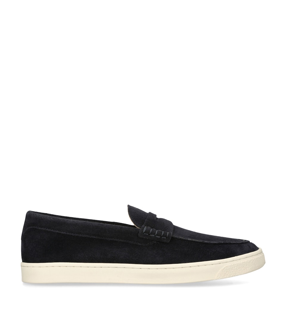 Suede Hybrid Loafers