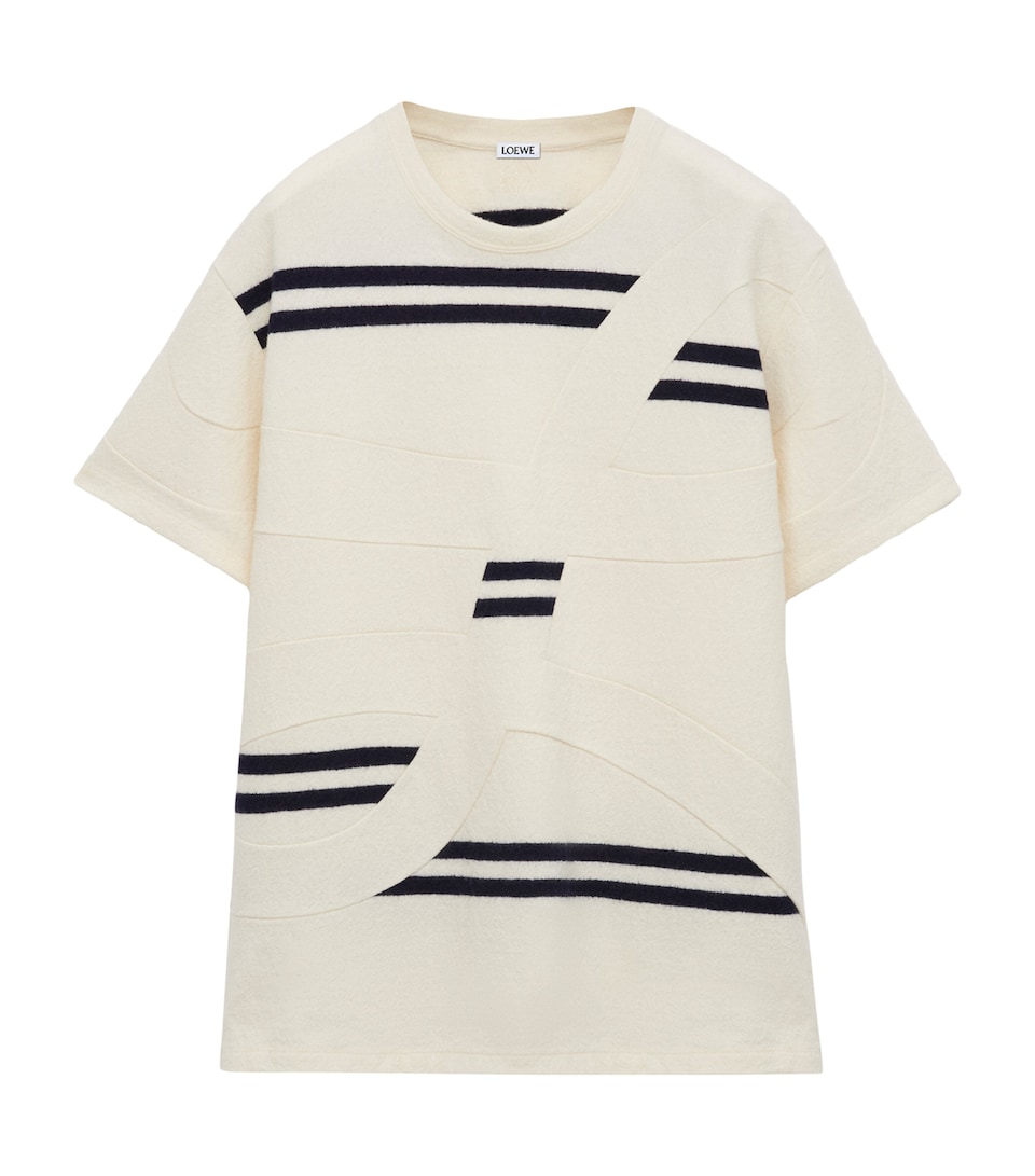 Wool-Blend Oversized T-Shirt