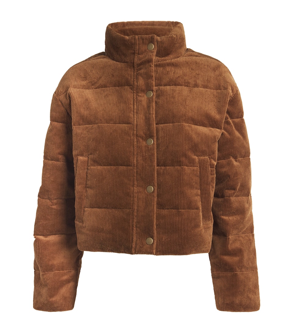Corduroy Puffer Jacket