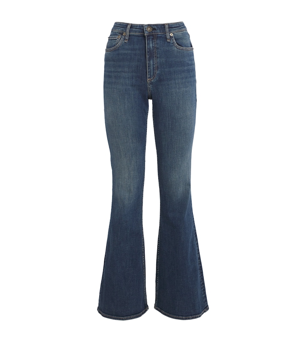 Dahlia Mid-Rise Flared Jeans