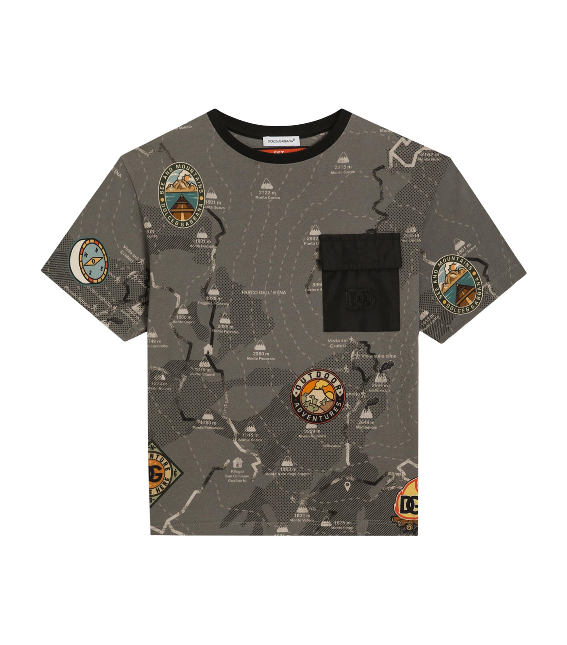 Cotton Adventure Print T-Shirt (8-12 Years)