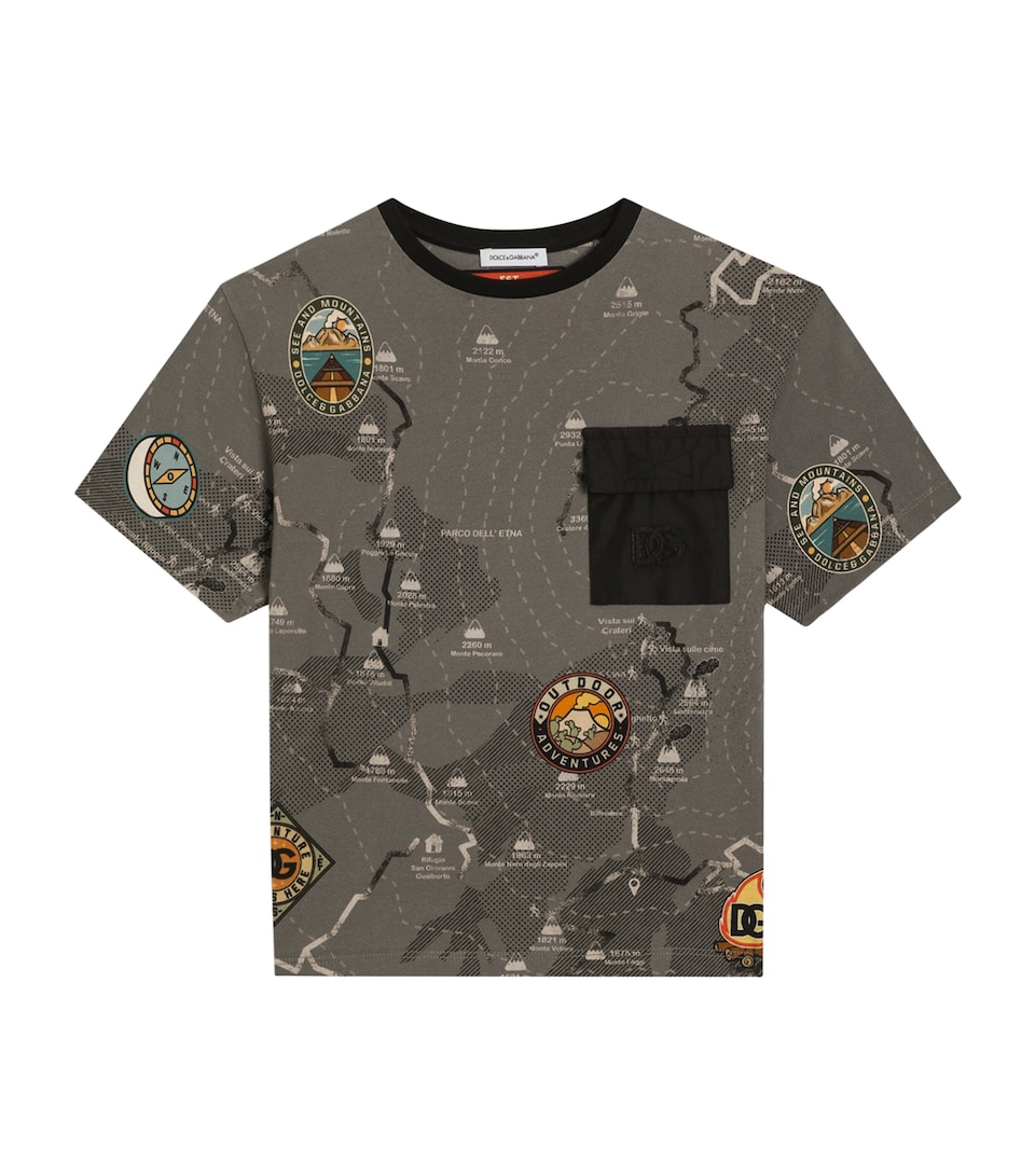 Cotton Adventure Print T-Shirt (8-12 Years)