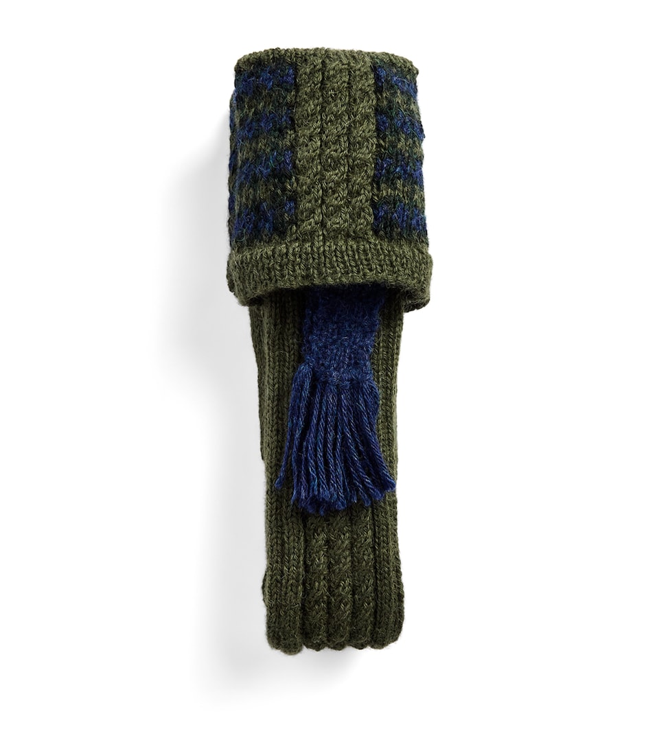 Purdey Mens Alpaca-Wool Hawkers Orkney Socks Ldn