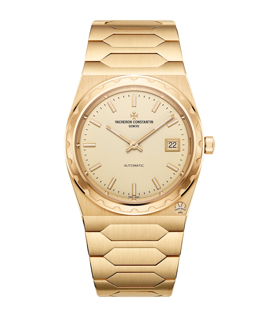 Vacheron Constantin Yellow Gold Historiques 222 Watch 37mm Pink Gold