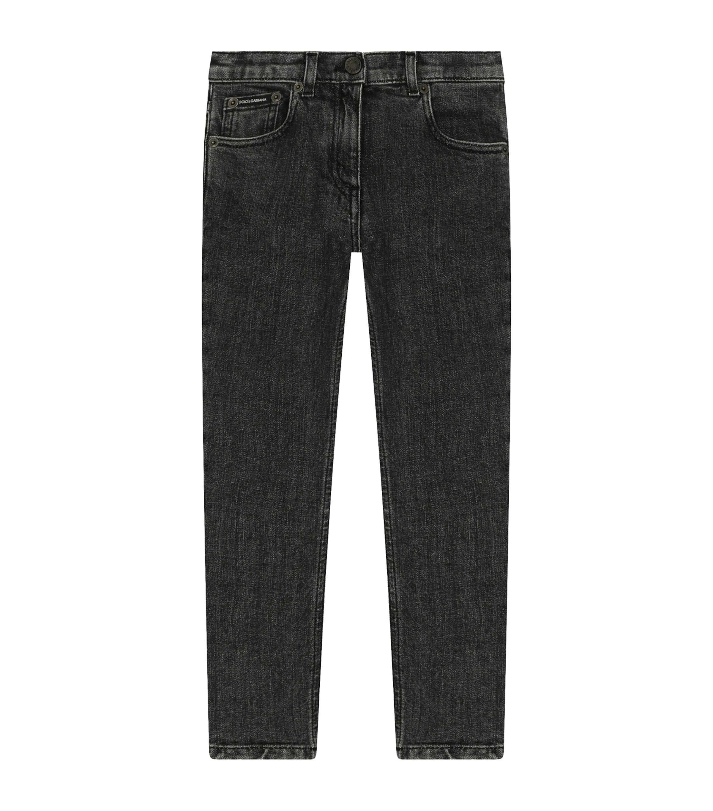 Dolce&Gabbana Kids Straight Jeans (2-6 Years) Black