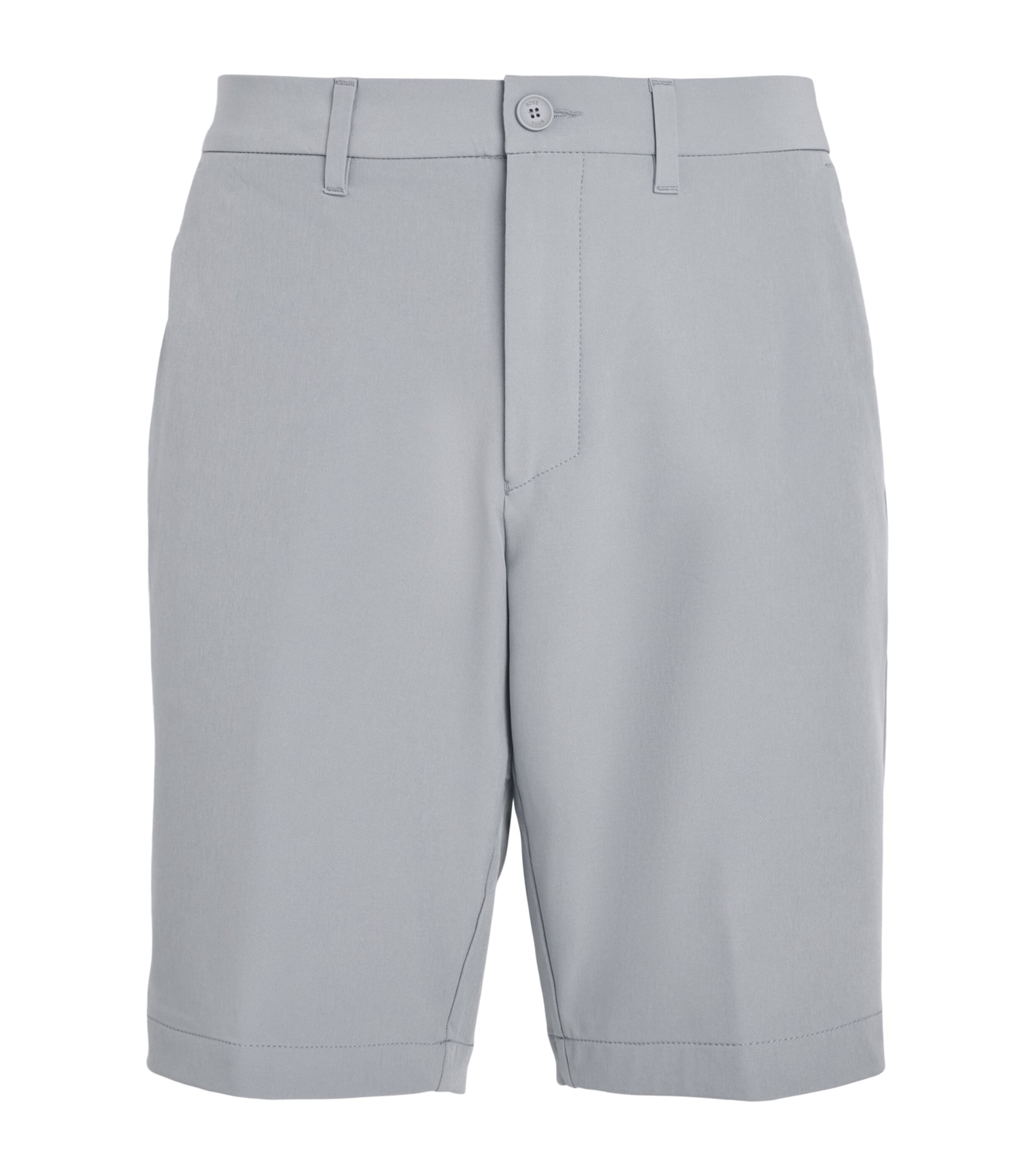BOSS Mens Commuter Slim Shorts Dark Grey