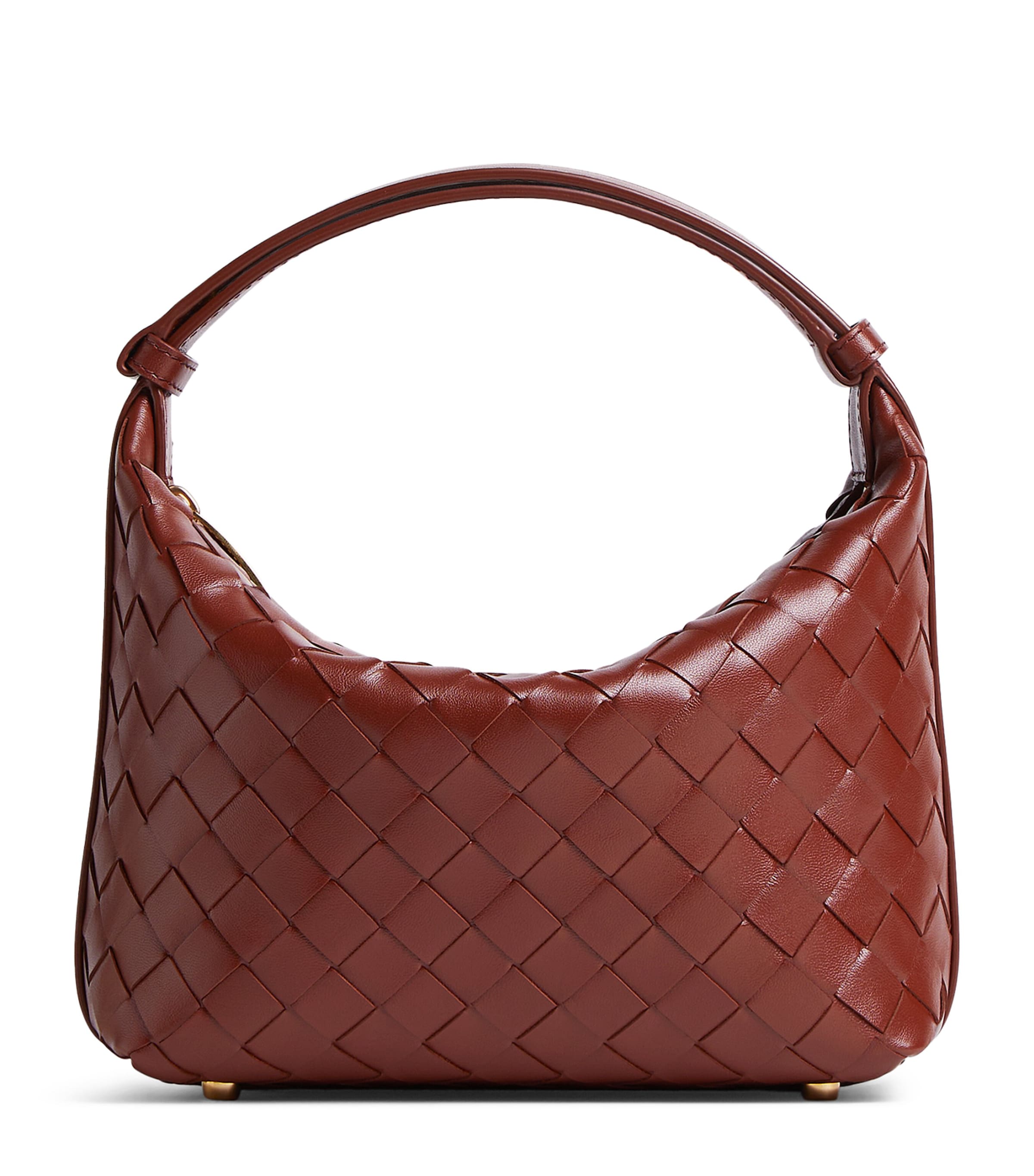 Bottega Veneta Mini Lambskin Solstice Shoulder Bag | Harrods US