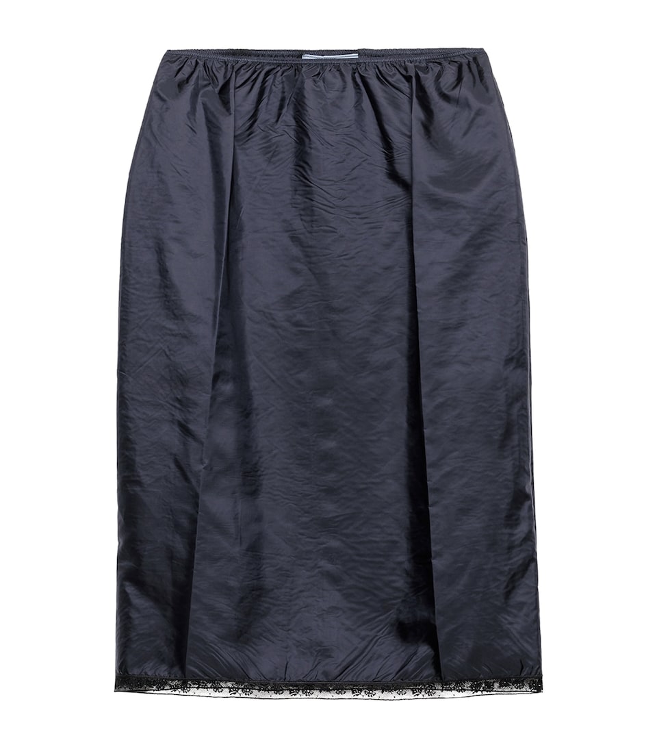 Re-Nylon Pencil Skirt