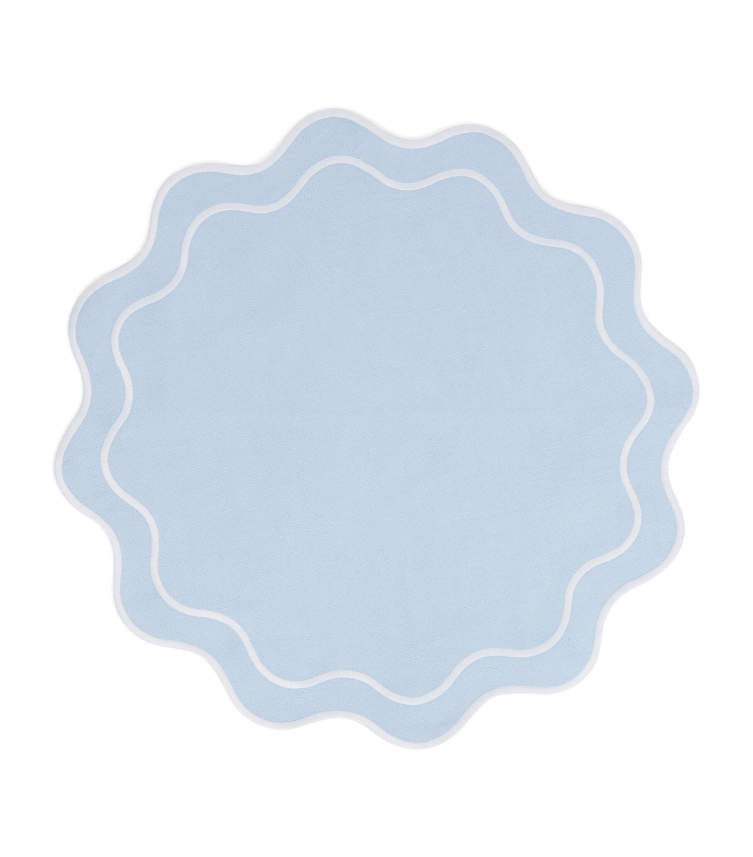 Set of 4 Bella Blue Placemats (36cm x 45cm)