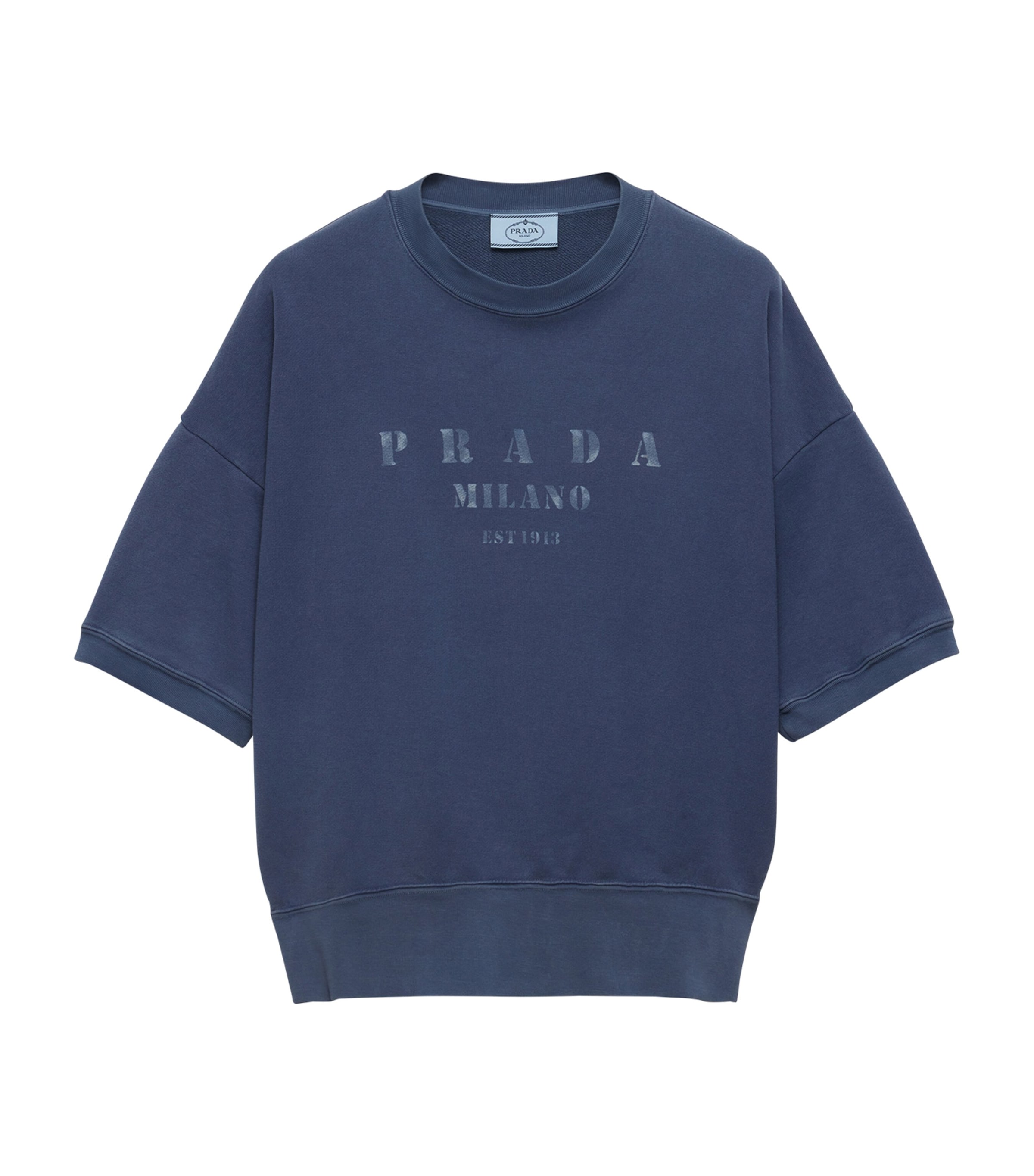 Short-Sleeve Logo Sweatshirt