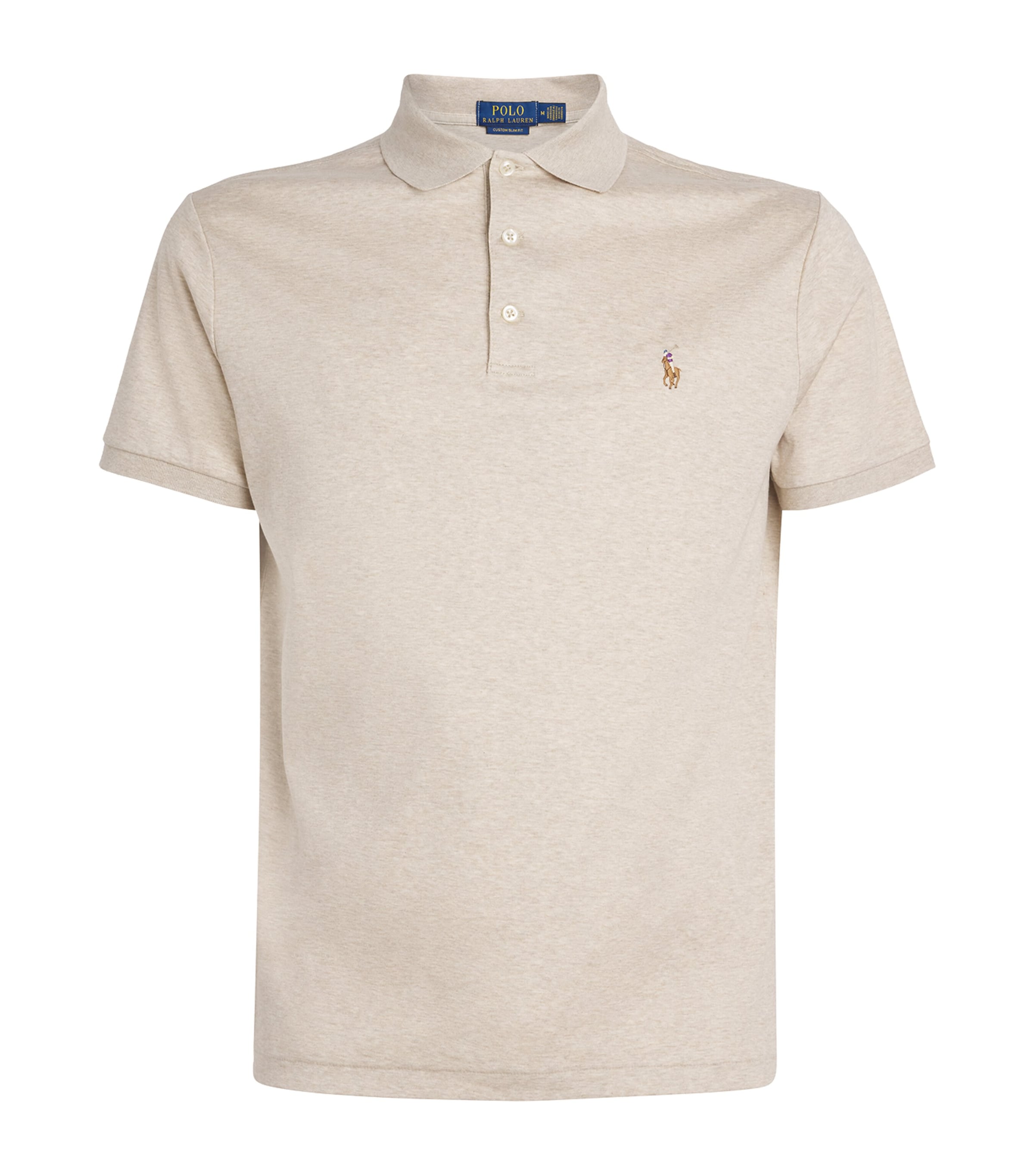 Pima Cotton Slim Polo Shirt