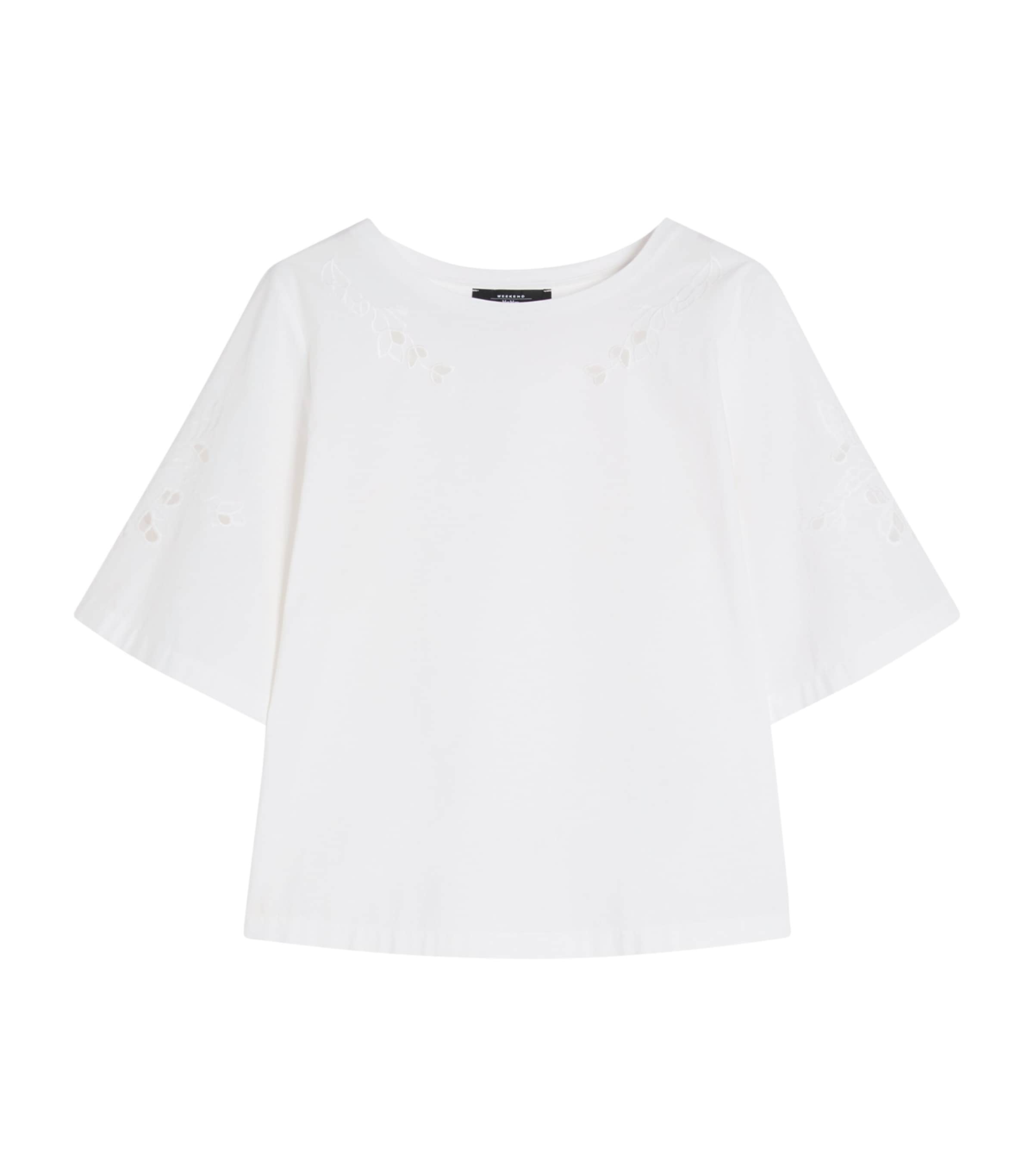 Cotton Broderie Anglaise T-Shirt