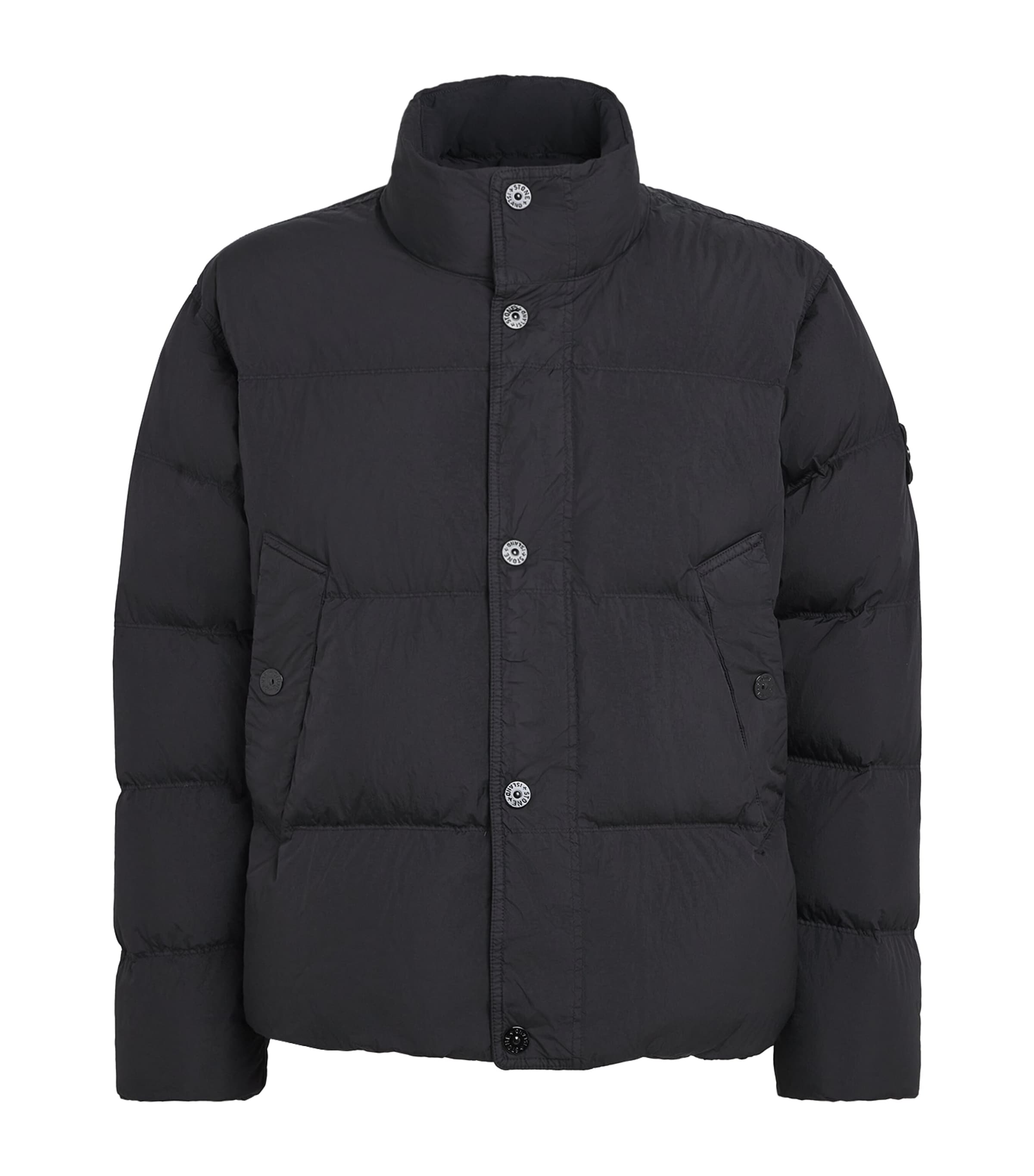 Stone Island Mens Crinkle Reps NY Puffer Jacket