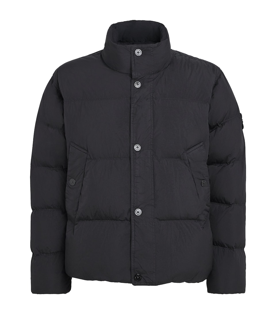 Stone Island Mens Crinkle Reps NY Puffer Jacket