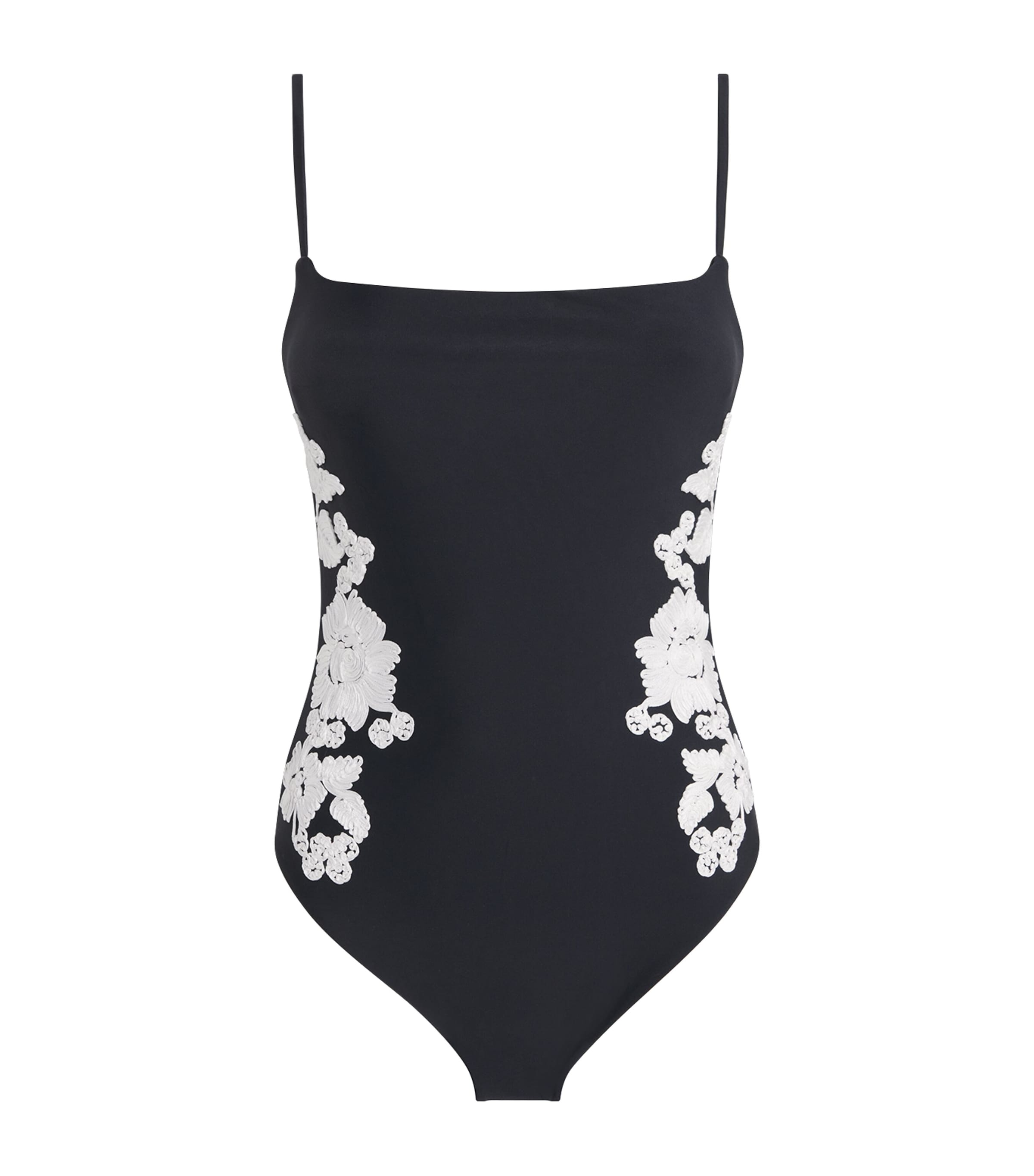 Embroidered Juniper Swimsuit