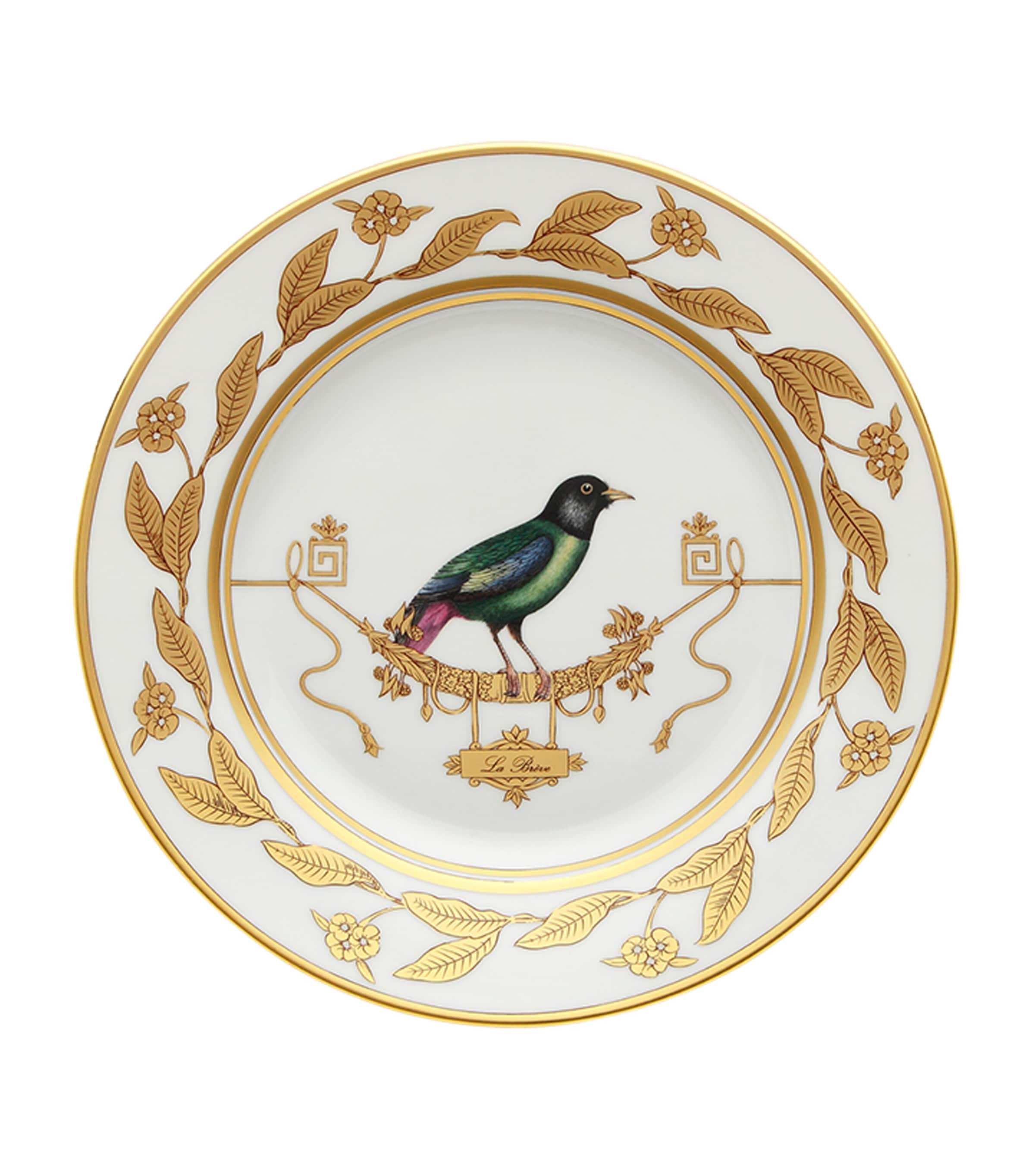 GINORI 1735 Volière La Brève Dessert Plate (22cm)