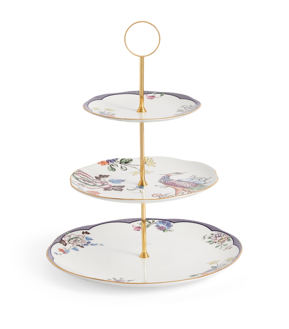 Wedgwood Fortune 3-Tier Cake Stand