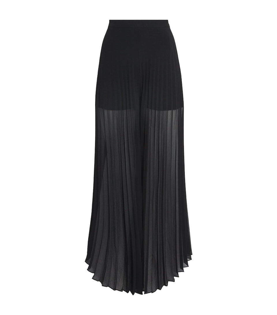 Organza Pleated Trousers