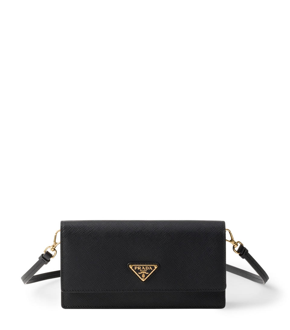 Mini Saffiano Leather Cross-Body Bag