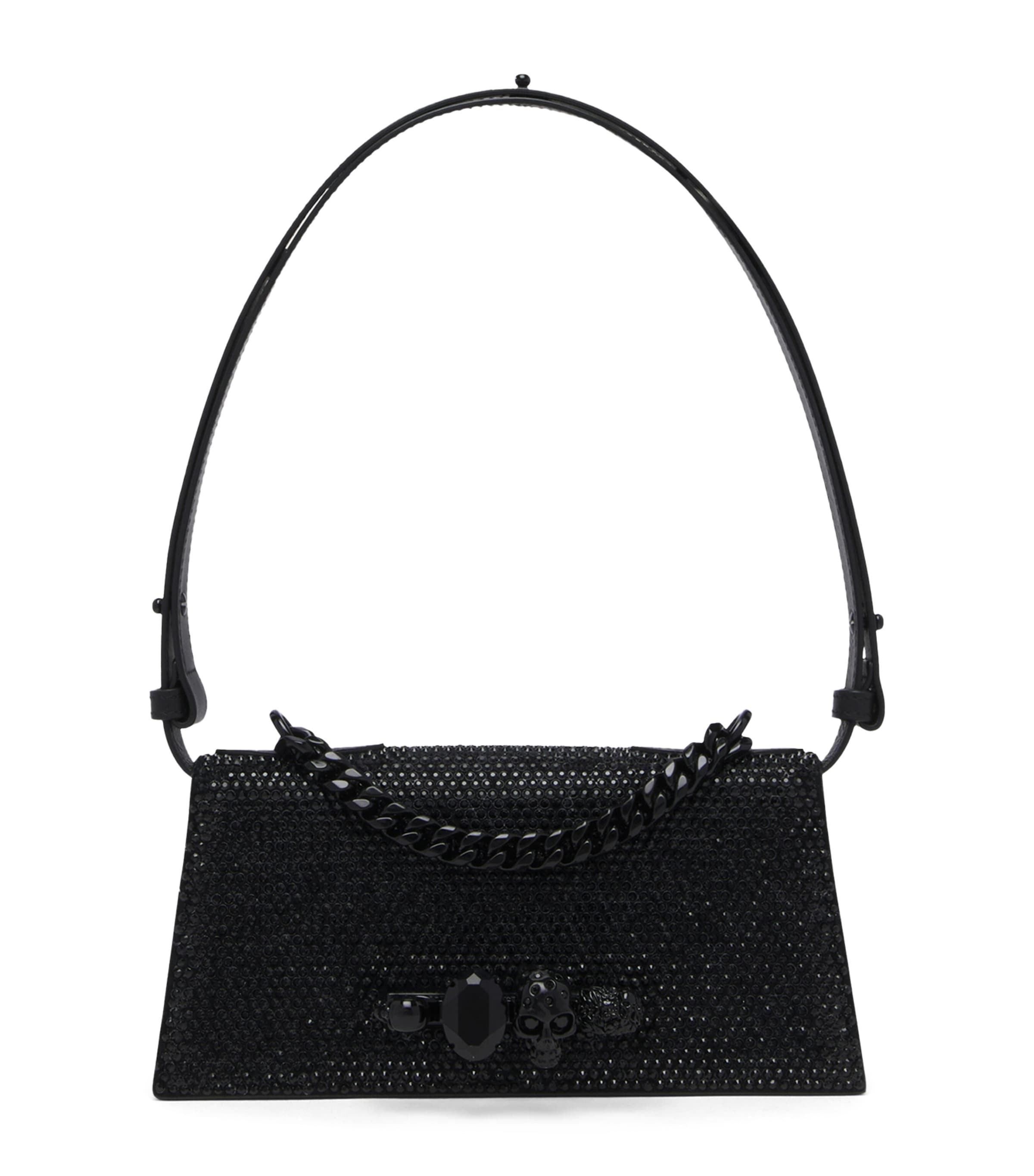 McQueen Mini Jewelled Knuckle Shoulder Bag