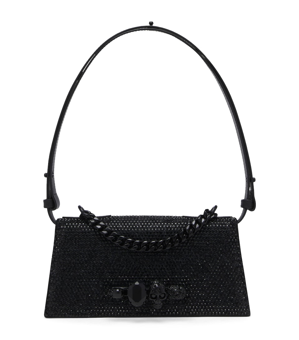 McQueen Mini Jewelled Knuckle Shoulder Bag