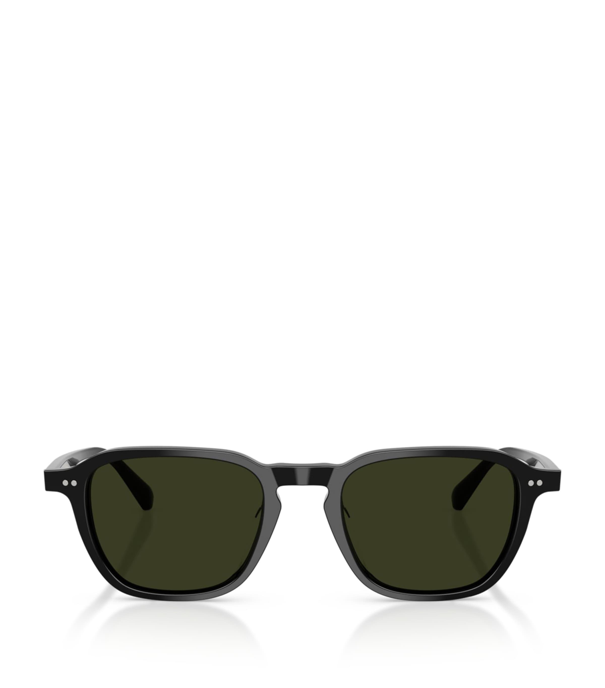 Oliver Peoples Emryn Irregular Sunglasses Black