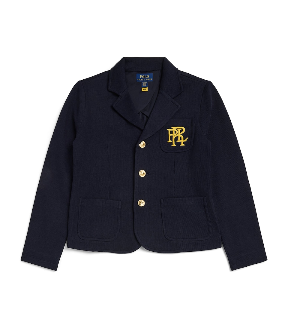Ralph Lauren Kids Embroidered Blazer (6-14 Years) Rl Navy