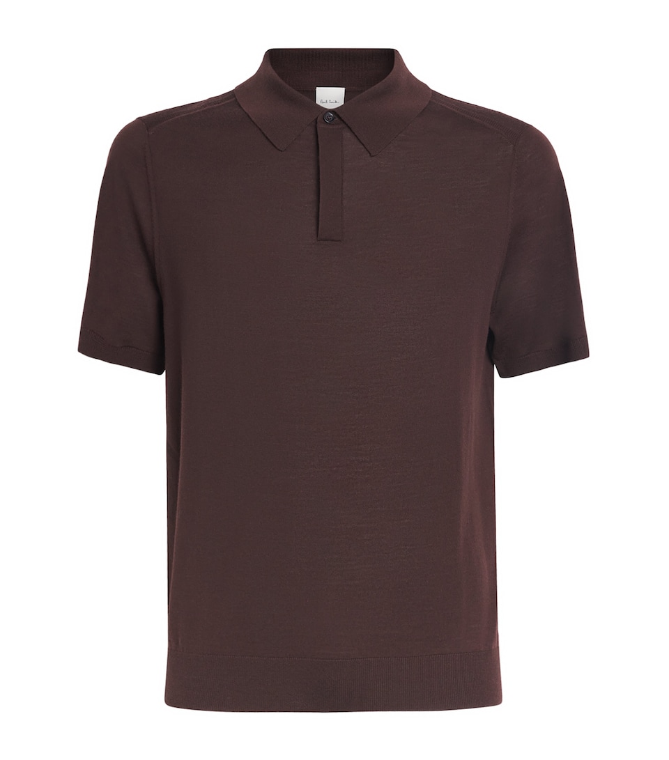 Merino Signature Stripe Polo Shirt