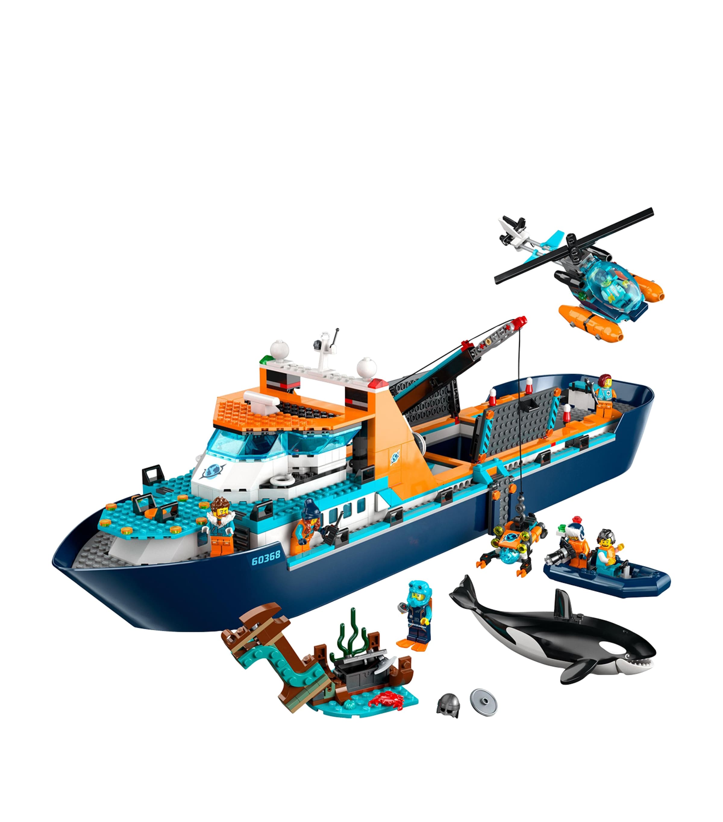 Lego Arctic Explorer Ship City Set 60368
