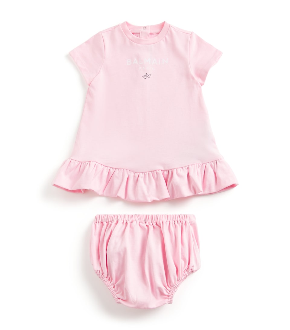 Cotton Dress and Bloomers Set (6-36 Months)