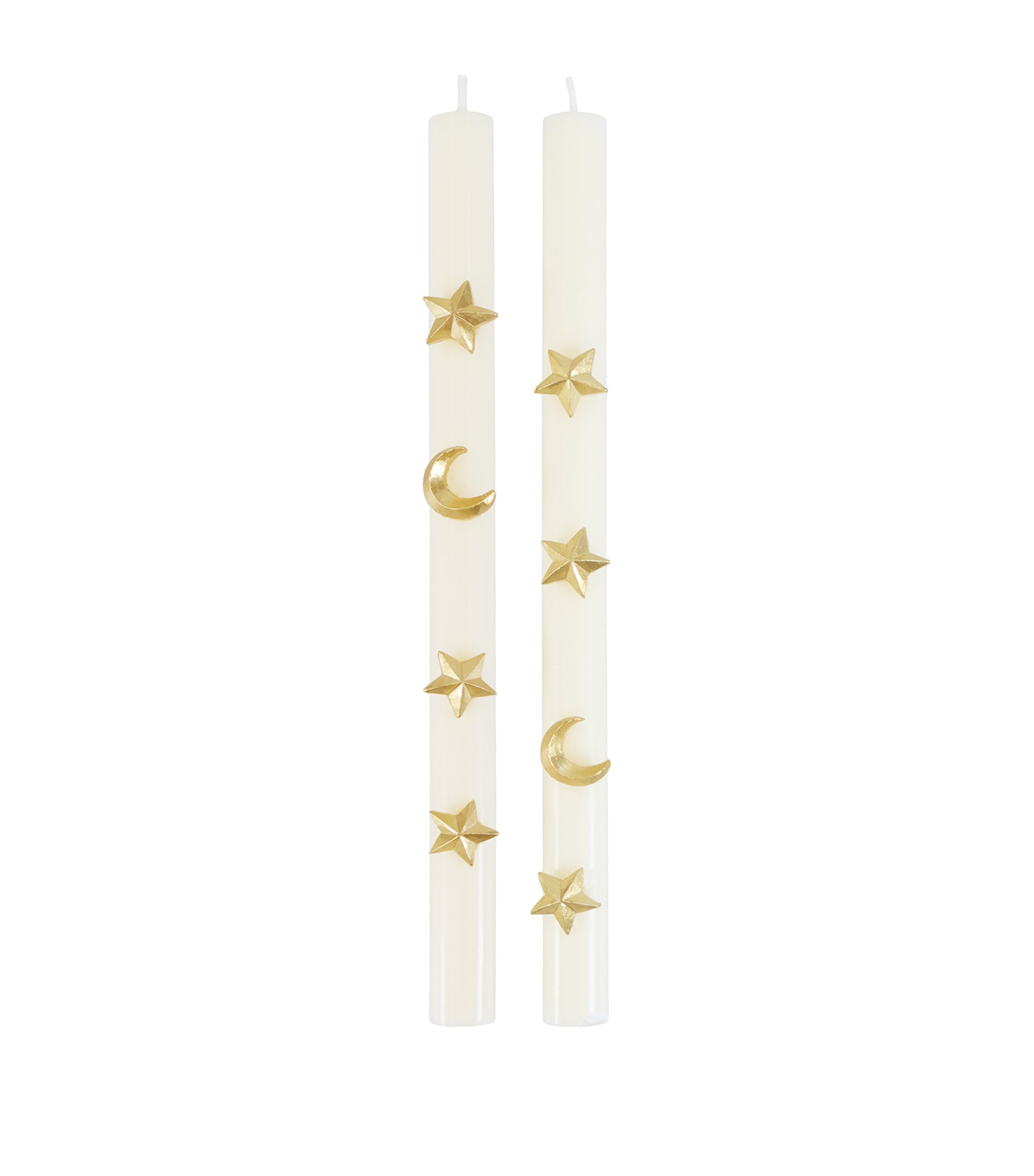 Meri Meri Celestial Table Candles (Set of 2) Multicoloured