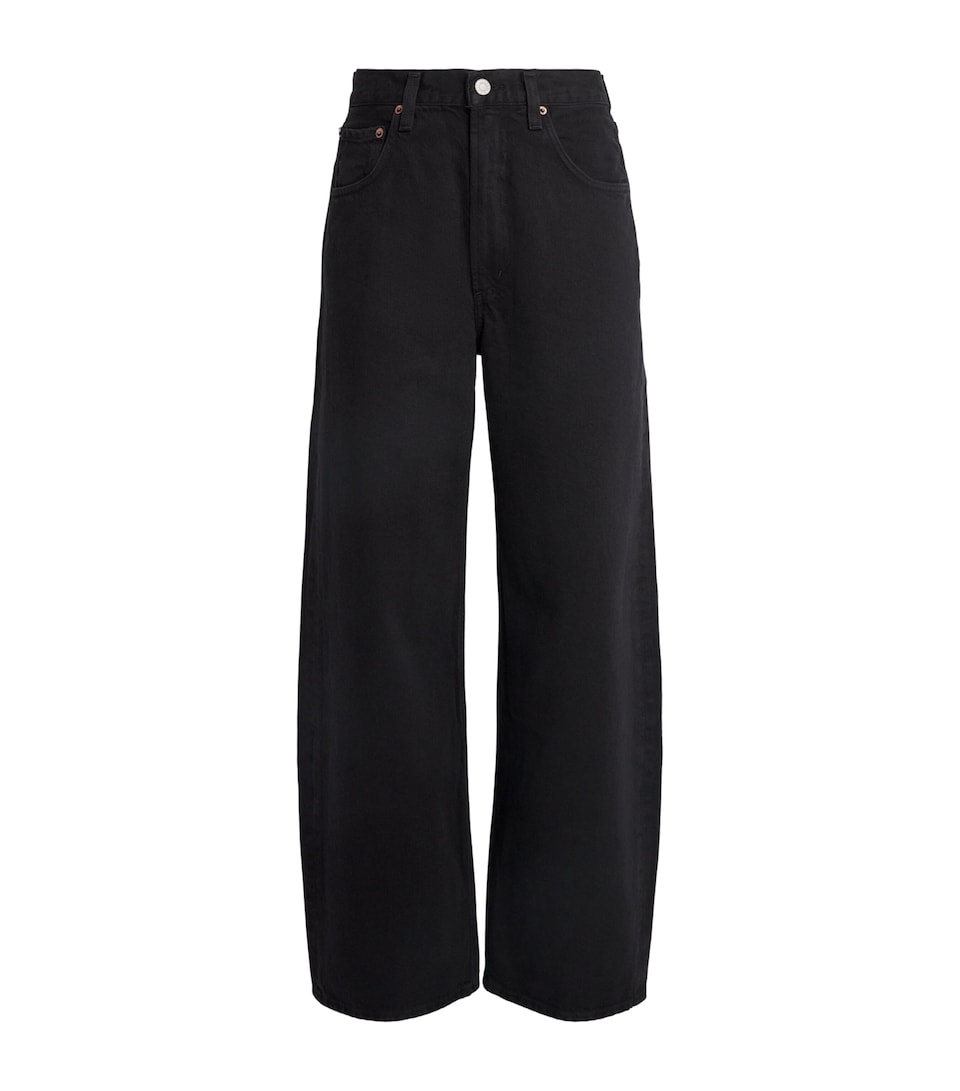 AGOLDE Womens Low Curve Jeans Prof Proof