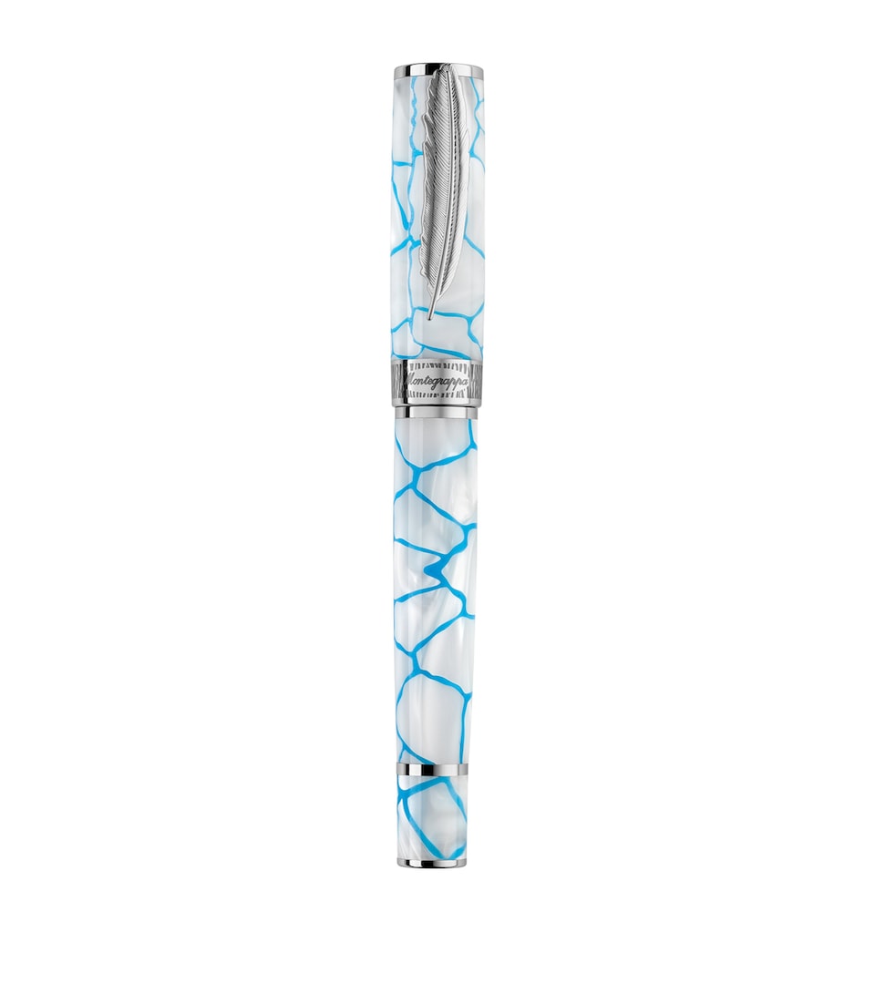 Montegrappa Wild Arctic Ice Rollerball Pen White