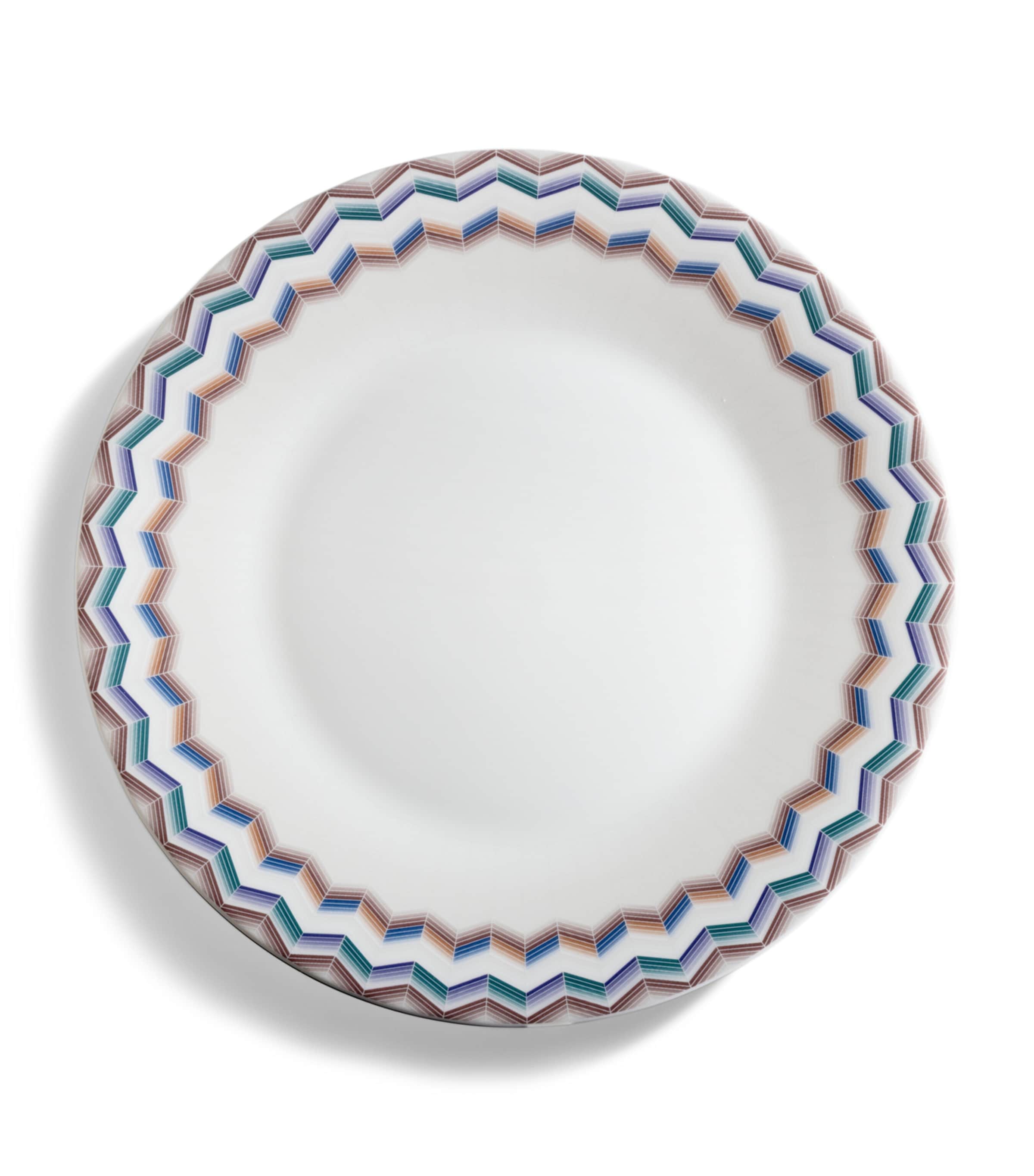 Porcelain Zigzag Jarris 148 Dinner Plate (27.5cm)