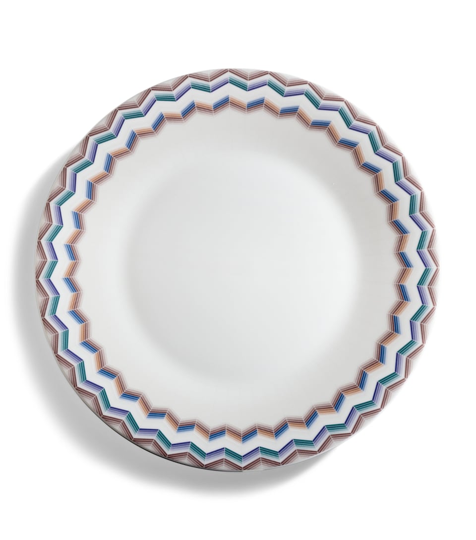 Porcelain Zigzag Jarris 148 Dinner Plate (27.5cm)