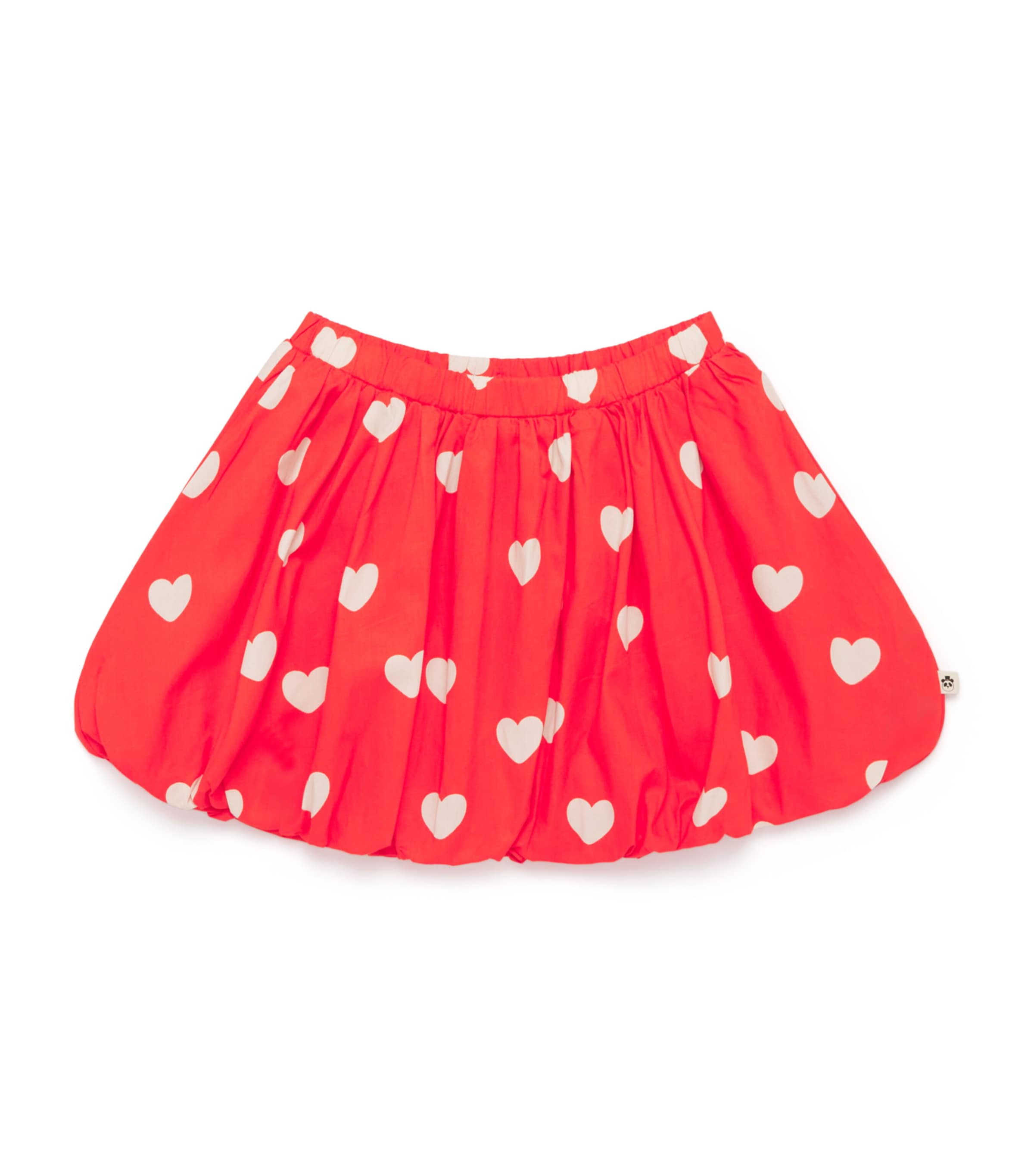 Organic Cotton Hearts Balloon Skirt (3-11 Years)