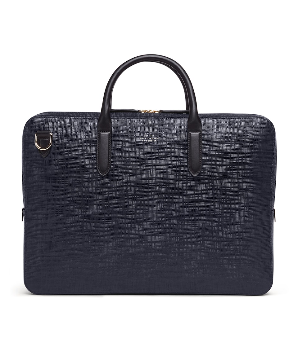 Leather Panama Briefcase