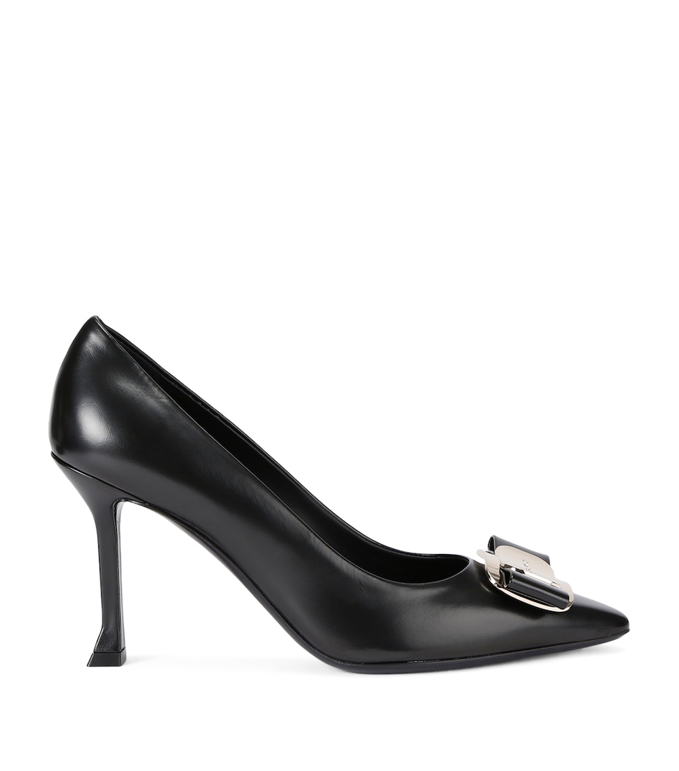 Leather Zelma Pumps 85