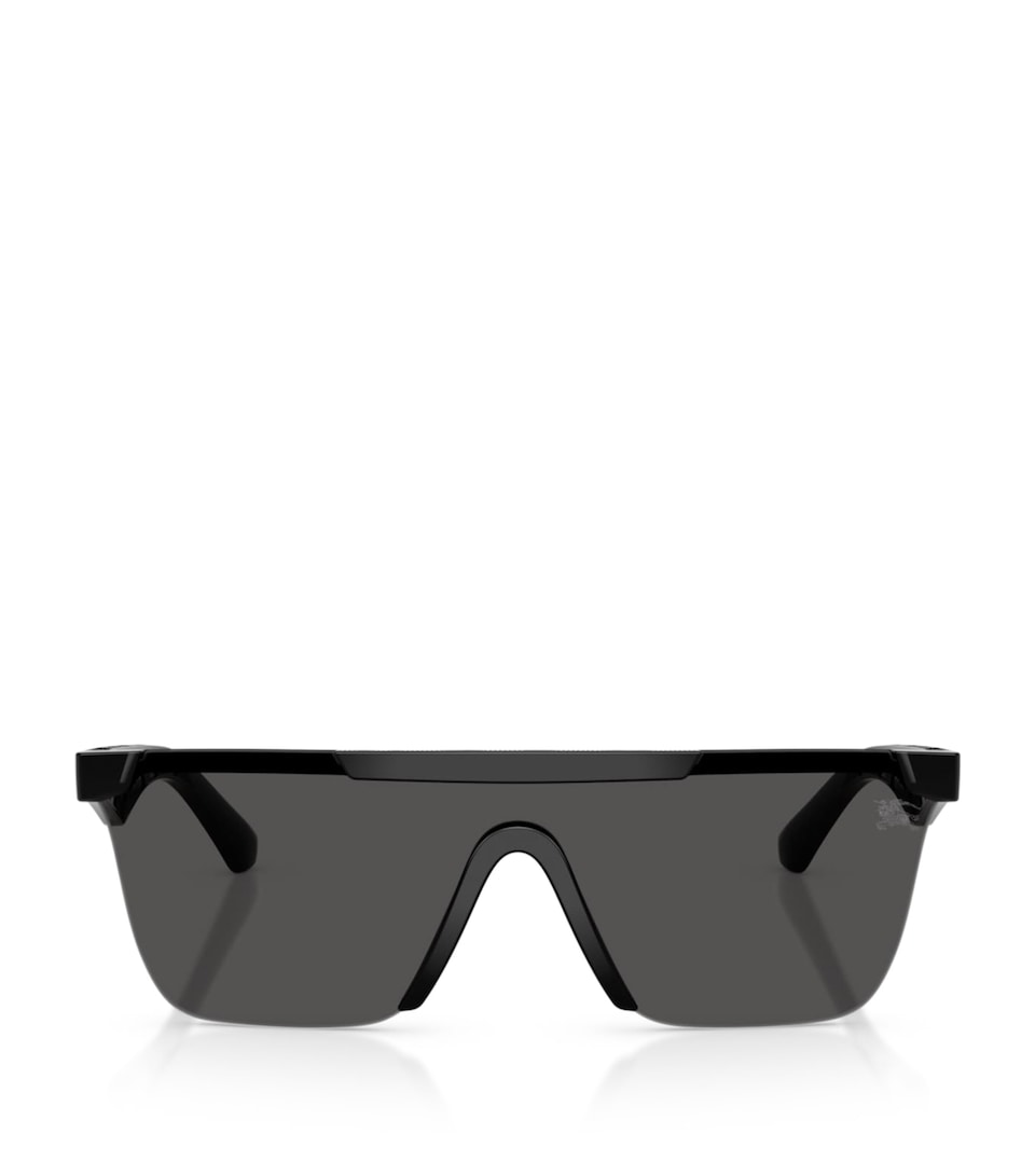 Burberry Injected BE4480D Rectangle Sunglasses Black