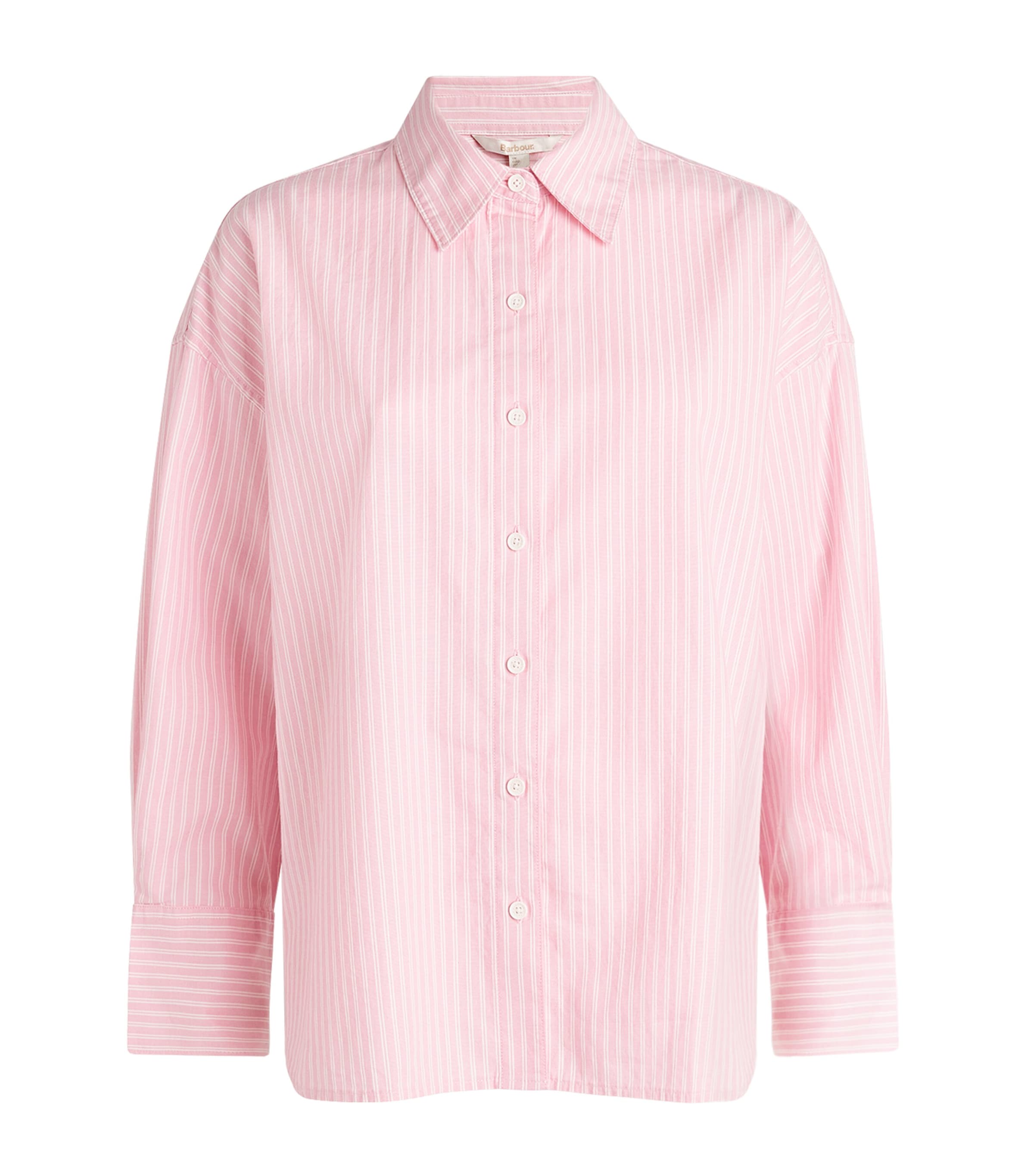 Stretch-Cotton Poplin Stripe Rosie Shirt