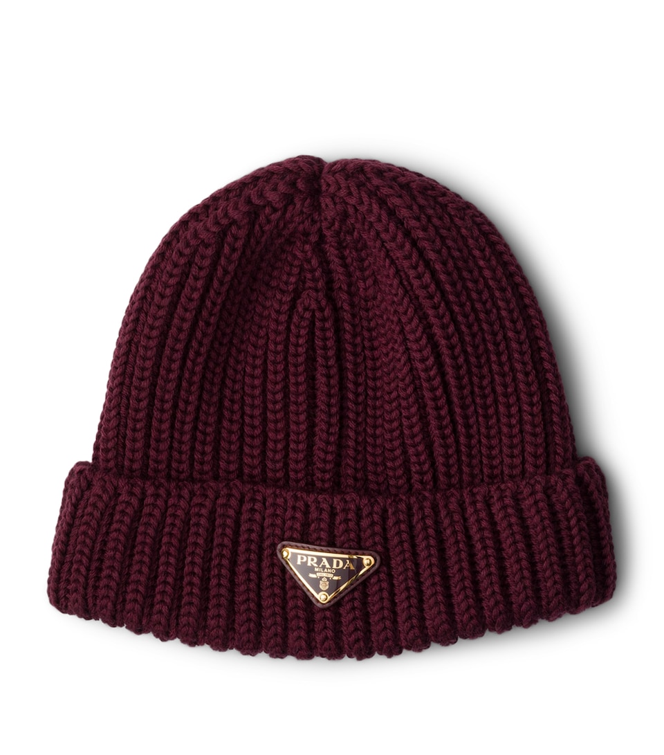 Wool Logo Beanie