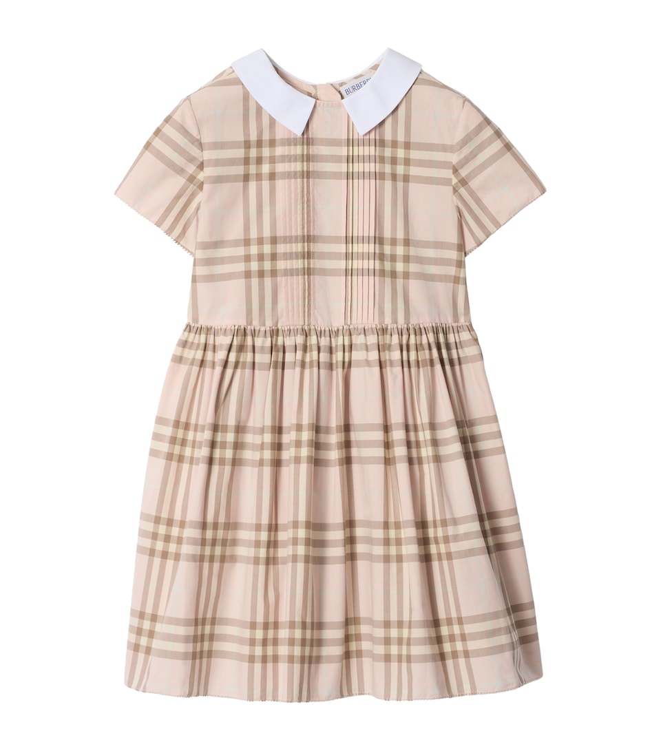 Cotton Check Dress (3-12 Years)