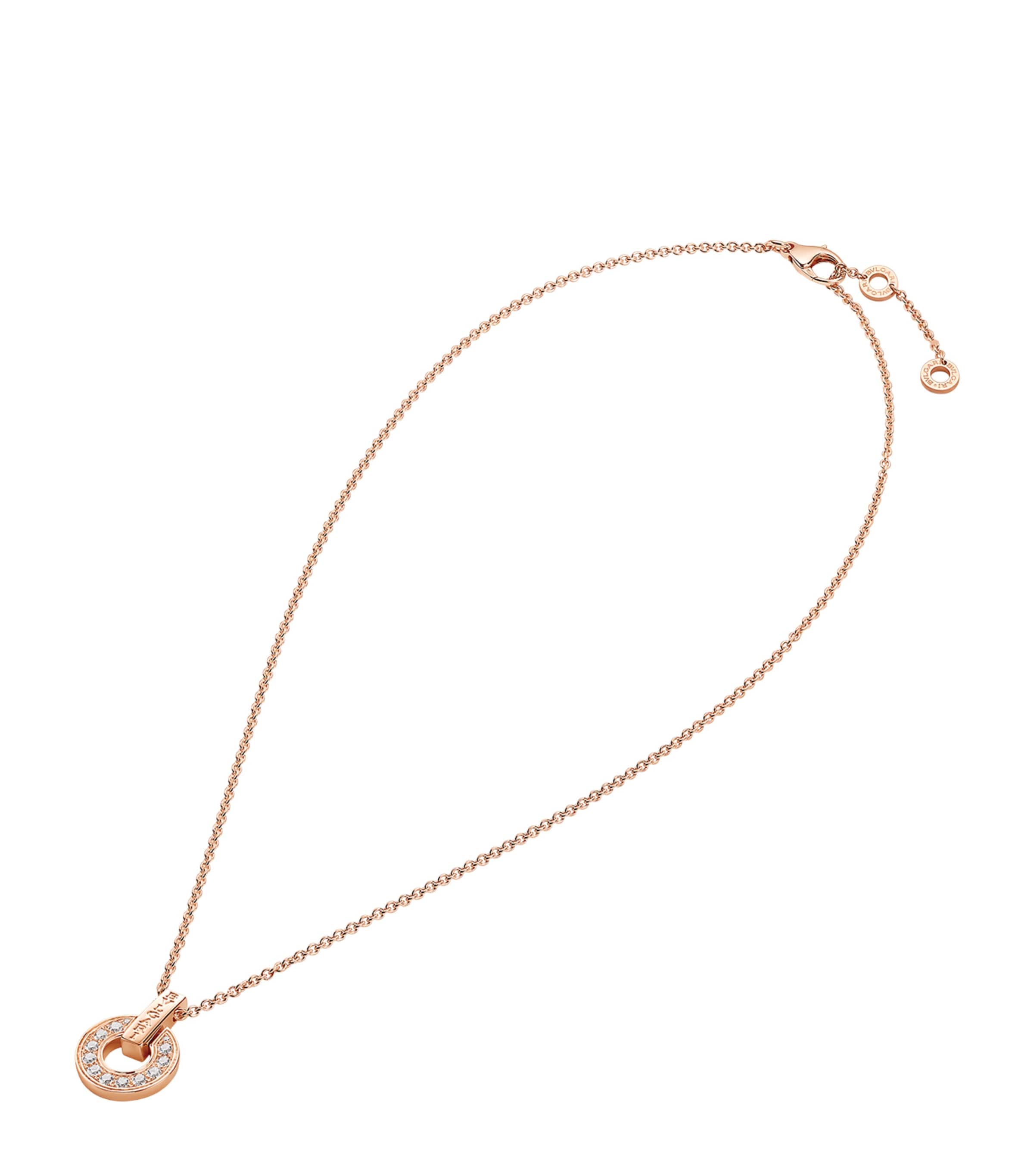 Rose Gold and Diamond BVLGARI BVLGARI Necklace