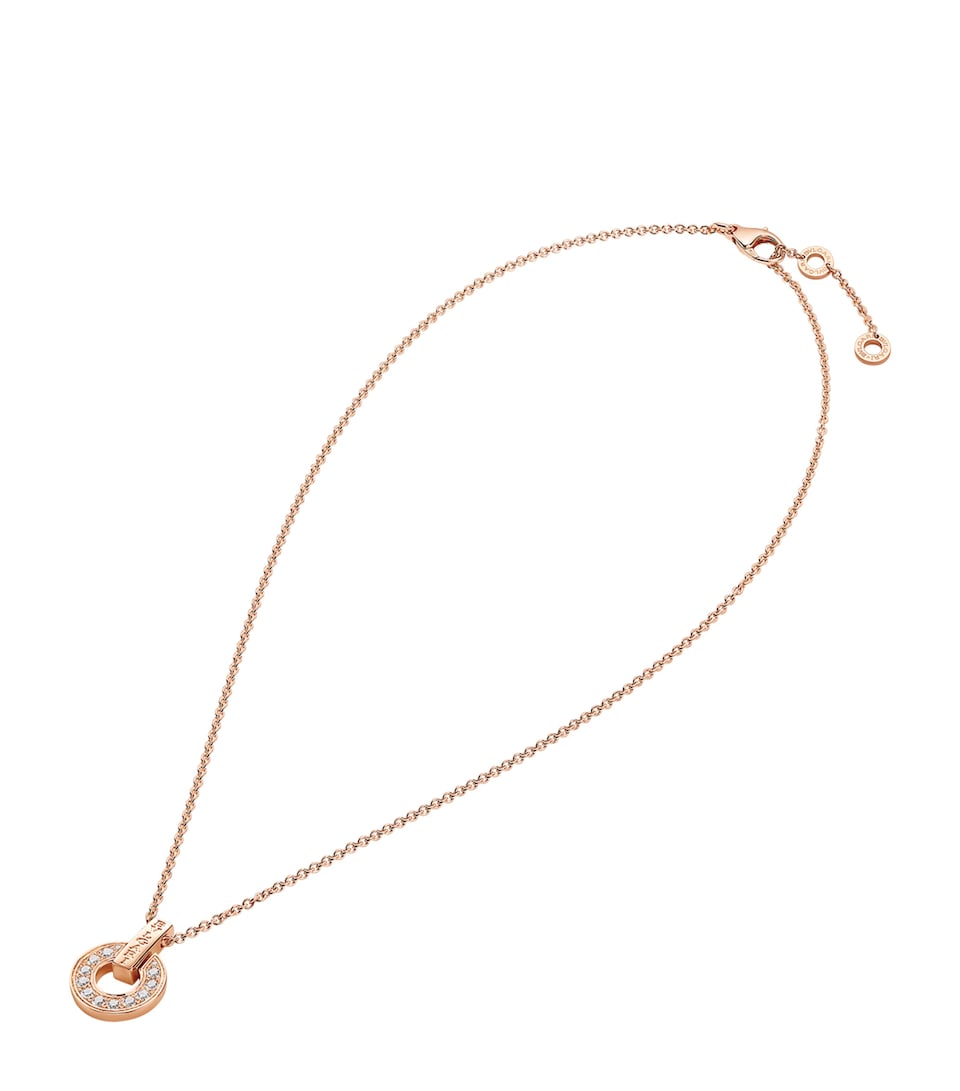 Rose Gold and Diamond BVLGARI BVLGARI Necklace