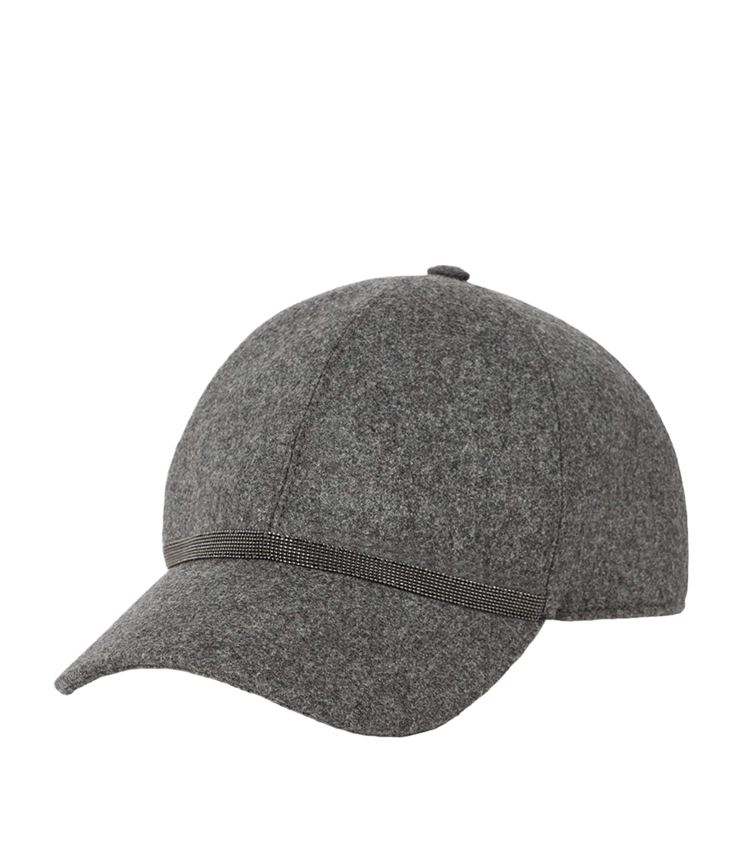 Brunello Cucinelli Virgin Wool-Cashmere Baseball Cap