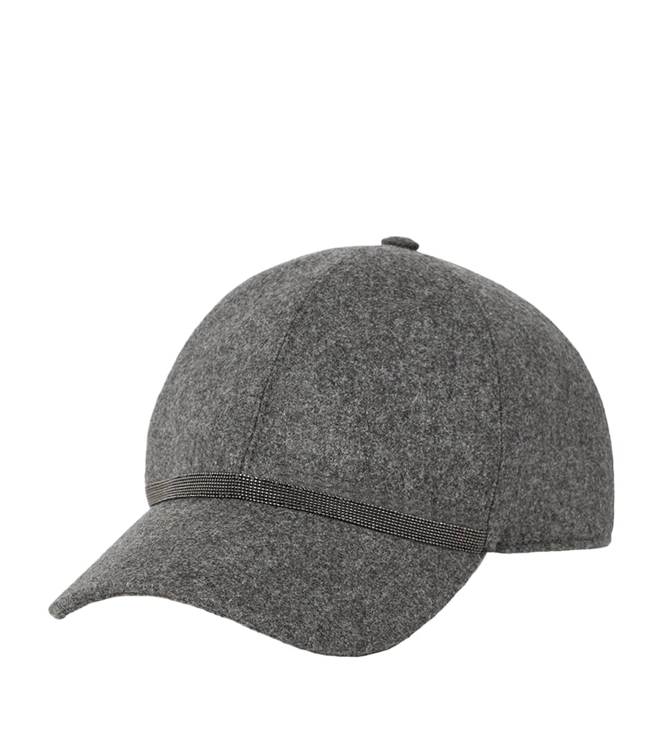 Brunello Cucinelli Virgin Wool-Cashmere Baseball Cap